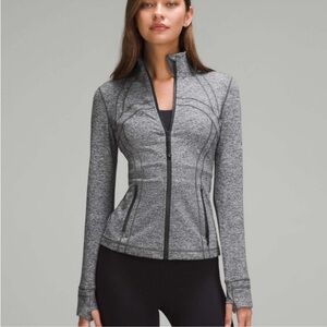 NWT Lululemon Define Jacket Luon Heathered Black